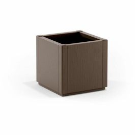 Stefanplast STE8003507687035 Jardinera Cuadrada ETHICA Taupe 38 L