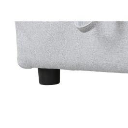 DKD Home Decor Sofá Cama Moderno Gris Claro Poliéster 153 x 88 x 220 cm