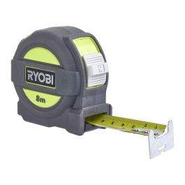Ryobi RYO4892210172853 Cinta métrica - 8 m ancho 25 mm Precio: 25.4999998. SKU: B199BEALCS