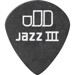 Dunlop Pack 72 Púas Tortex Jazz Pitch Black 0.60 Mm
