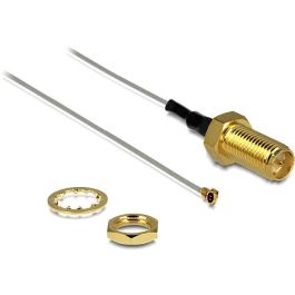 DELOCK Antennenkabel RP-SMA Buchse zum Einbau > MHF IV /HSC MXHP32 kompatibler Stecker 200mm 0.81 Gewindelnge 10mm Precio: 34.78999986. SKU: B1AV46AGC9