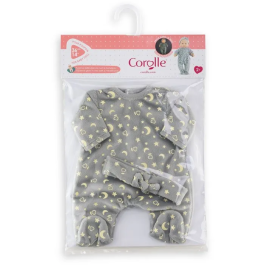 Corolle Pijama Infantil con Estrellas Fosforescentes que Brilla en la Oscuridad - Fácil de Poner - 36 cm Precio: 50.5175. SKU: B1ENBNR9XC