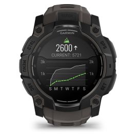 Garmin Instinct 3 AMOLED 50mm Schwarz Reloj Inteligente GPS Unisex con Pantalla AMOLED, 4GB, 10 ATM