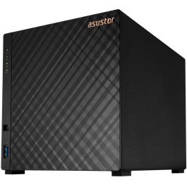 ASUSTOR AS1104T Drivestor 4 NAS Compacto, ARM RTD1296 Quad-Core 1.4GHz, 1GB DDR4, 4 Bahías 3.5" SATA III, 2.5GbE