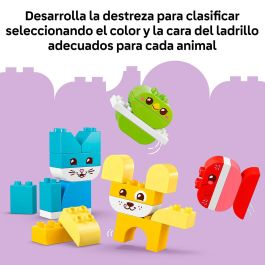 LEGO Duplo Set 3 En 1 Simpáticas Mascotas Creativas 10477 Juguete para Bebés a Partir de 18 Meses con 24 Piezas