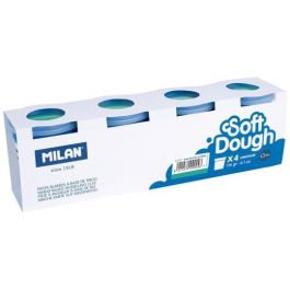 Milan Pasta Blanda Soft Dough Caja 4 Botes 116 gr Turquesa Precio: 4.49999968. SKU: B13E9QCXNH
