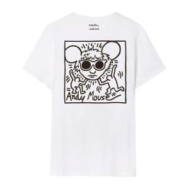 Camiseta de Manga Corta Hombre Jimmy Lion Keith Haring x Jimmy Lion Blanco 7-8 Años