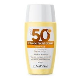 NATYSAL Fluido Solar Facial con Color SPF 50 Water Resistant 50 ml - Protección UVA-UVB IR/LUZ AZUL, Pieles Sensibles Precio: 10.89. SKU: B15E7DANSK