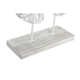 Decoracion Tropical DKD Home Decor Blanco 10 x 49 x 32 cm