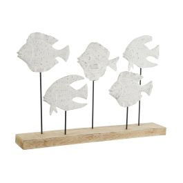 Decoracion Mediterraneo DKD Home Decor Blanco Natural 7.5 x 36 x 51 cm Precio: 70.78499935869999. SKU: B143WEHK4S