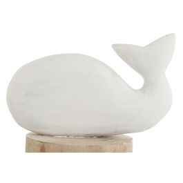 Decoracion Mediterraneo DKD Home Decor Blanco Natural 10 x 28 x 17 cm