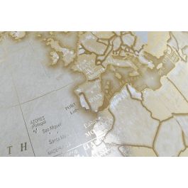 Globo Terraqueo Vintage DKD Home Decor Blanco Dorado 25 x 40 x 25 cm Globo Terraqueo Vintage DKD Home Decor Blanco Dorado 25 x 40 x 25 cm