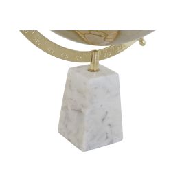 Globo Terraqueo Vintage DKD Home Decor Blanco Dorado 25 x 40 x 25 cm Globo Terraqueo Vintage DKD Home Decor Blanco Dorado 25 x 40 x 25 cm