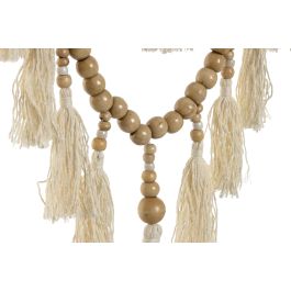 Atrapasueños Boho DKD Home Decor Crema Natural 2 x 95 x 31 cm (4 Unidades)