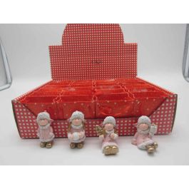 Adorno Navideño DKD Home Decor Resina Ángel (3,5 x 2,5 x 4 cm) (4 Unidades) Precio: 5.59000035. SKU: B12CCM8YXZ