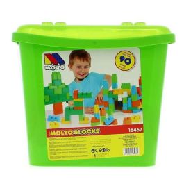 Juego construccion en bote 90 piezas Juego construccion en bote 90 piezas