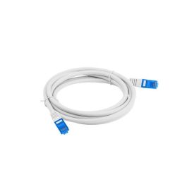 Lanberg Cable de Red Latiguillo Cat.6A S/FTP 50 cm Gris CCA AWG 26 10 Gigabit Ethernet