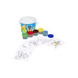 Jovi Pintura de Dedos Super Kit 5 botes 35ml Lavable, No Tóxica y Sin Gluten + 20 Plantillas de Animales para Niños Precio: 9.5000004. SKU: B1G8LCPJ4G