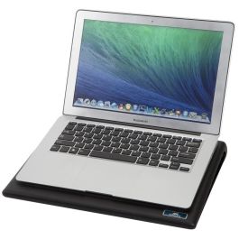 Rivacase 5557 - Base de Refrigeración para Portátiles de hasta 17.3" con 2 Ventiladores, USB, Negro