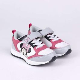 Zapatillas Deportivas Infantiles Minnie Mouse Gris Rosa 29