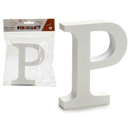 Letra P Madera Blanca 2x11 cm - Pincello (24 Unidades) Precio: 16.50000044. SKU: B1J9KGCRP3