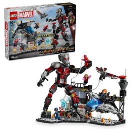 Lego Marvel 76314 La Batalla del Capitán América: Civil War Juguete para niño de 10 años