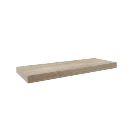 Inde Estante Flotante Oak 60 x 23.5 x 3.8 cm para pared, ideal para decoración y almacenamiento (6 Unidades)