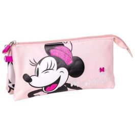 Estuche portatodo 3 compartimentos minnie