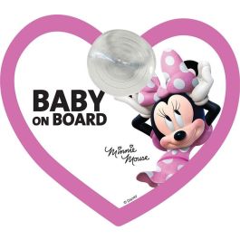 Disney Bebé A Bordo Minnie CZ10422 Señal Rosa/Blanco para Coche Forma Corazón 20cm Precio: 4.49999968. SKU: B16W5ZXV53
