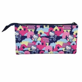 Hello Kitty Estuche Triple Forrado Personalizado - 44x30x20 cm