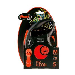 Correa Flexi New Neon S Cinta 5M Naranja Neón Correa Flexi New Neon S Cinta 5M Naranja Neón