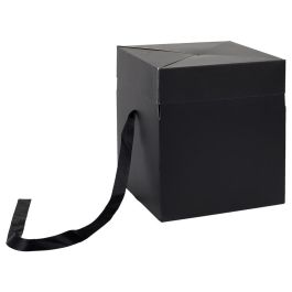 Caja para regalo plegable negra