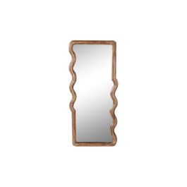 Espejo de pared Home ESPRIT Marrón Madera de mango Urbano 44 x 3 x 100 cm