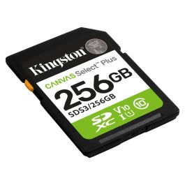 Kingston SDS3/256GB Tarjeta de Memoria Canvas Select Plus 256GB SD XC Clase 10 UHS-I 150MB/s