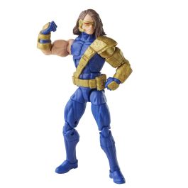 Hasbro Marvel Legends X-Men Figura de Cyclops de 15 cm Edición Era de Apocalipsis, PVC Articulada, Incluye Piezas de Colossus