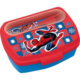 Marvel Sandwichera con cubiertos Spiderman CZ11272 oficial para niños Precio: 8.79000023. SKU: B1B3RHR46J