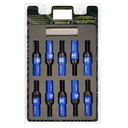 Omp Speed Juego De 20 Tornillos Con Protector De Aluminio De Colores M14x1.5 Llave De 17-19 Largo 28 mm Con Protector Azul OMPS09981407 Omp Speed Juego De 20 Tornillos Con Protector De Aluminio De Colores M14x1.5 Llave De 17-19 Largo 28 mm Con Protector Azul OMPS09981407