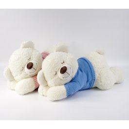 Peluche Kids DKD Home Decor Rosa Azul 30 x 30 x 70 cm (2 Unidades)