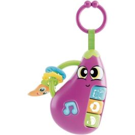Berenjena - Sonajero Electrónico - CAROTINA BABY - Melodías y Sonidos de Animales, Mordedores Berenjena - Sonajero Electrónico - CAROTINA BABY - Melodías y Sonidos de Animales, Mordedores
