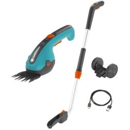 Gardena 9886-20 Kit Cisail A ClassicCut Li con Mango Telescópico, Ruedas, 3.6V/2.5Ah y Protección de Cuchillas USB-C Precio: 115.49999945. SKU: B1CQVC87P9
