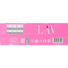 Lav Set de 6 Vasos para Agua Mevsim 205 cc - 6.8x6.8x10 cm (8 Cajas)