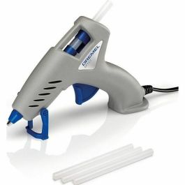 Dremel 910 Pistola de Pegamento Caliente 165°C con Punta Antigoteo Precisión para Bricolaje Cerámica, Madera, Plásticos, Vidrio