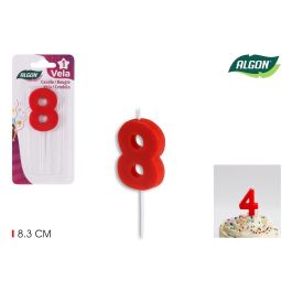 Vela Roja N.8 Algon - Vela aromática de alta calidad (36 Unidades) Precio: 7.79000057. SKU: B159YJJ9DJ