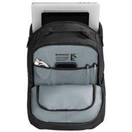Wenger BQ BQ Mochila para portátil de 40,64cm (16 pulgadas), color Negro
