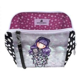 Bolso Bandolera Gorjuss Smitten kitten Negro Blanco (26 x 15,5 x 9,5 cm) Bolso Bandolera Gorjuss Smitten kitten Negro Blanco (26 x 15,5 x 9,5 cm)