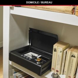 Masterlock Caja Fuerte Compacta 2.3 L (Llave + Código Electrónico) - Alta Seguridad