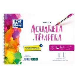 Oxford Bloc Acuarela A4 300 gr Microperforado con 2 Pinceles 10 Hojas Precio: 4.49999992. SKU: B1HL3V2X4F