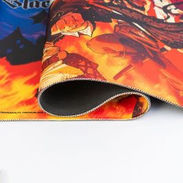 ERIK Alfombrilla Gaming Black Clover 80x35cm - Tapete Antideslizante para Teclado y Ratón, Uso Intensivo, Superficie Textil Impermeable