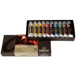 Talens Rembrandt Set Básico De Pinturas Al Óleo Con 10 Tubos De 15 mL Colores Surtidos Precio: 41.50000041. SKU: S8418242