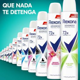 Rexona Advanced Protection Desodorante Antitranspirante Mujer Aloe Vera Aerosol 200 ml – 72h de Protección con Motionsense